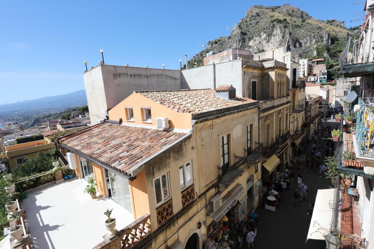 Greek Theater - Sea View Apartment Taormina Exterior foto